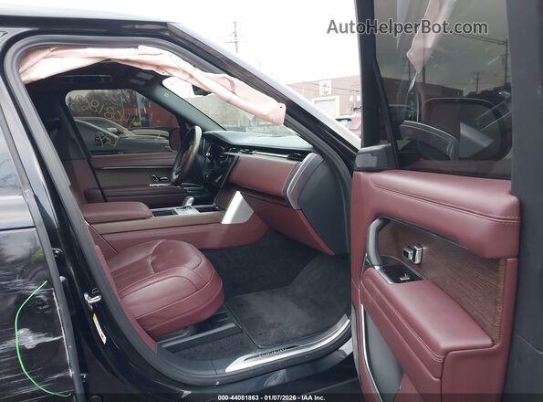 SALK1BE90RA205777 2024 LAND ROVER RANGE ROVER Черный Вид салона спереди