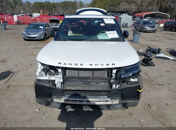 SALK1BE99RA203302 2024 LAND ROVER RANGE ROVER Белый Вид задней части салона