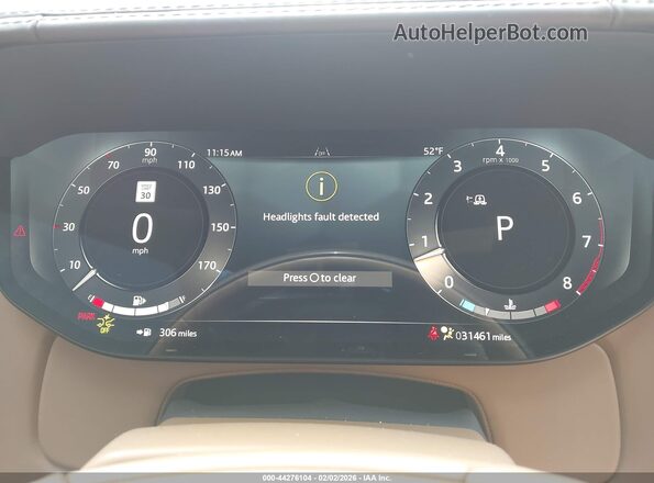 SALK1BE99RA203302 2024 LAND ROVER RANGE ROVER Белый Вид задних сидений