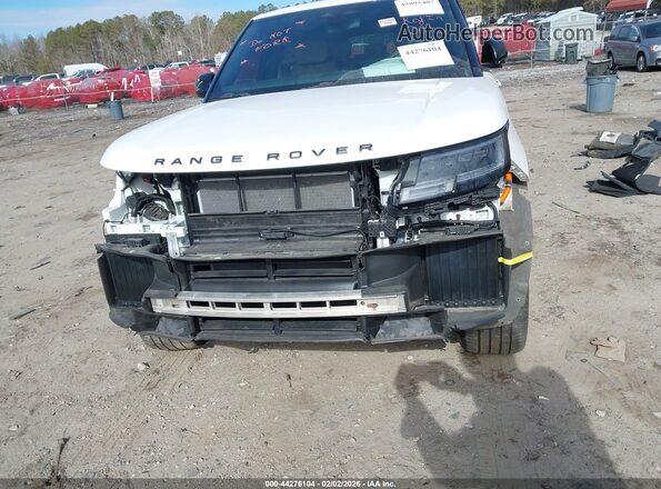SALK1BE99RA203302 2024 LAND ROVER RANGE ROVER Белый Вид спереди