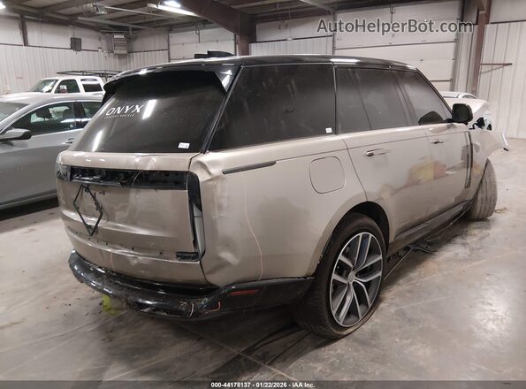 SALKP9F41SA261629 2025 LAND ROVER RANGE ROVER Champagne Rear right