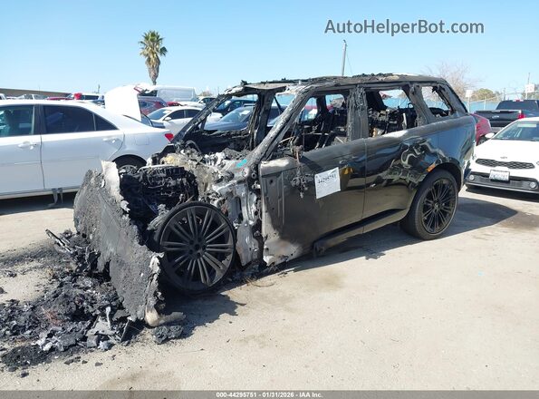 SALKP9FU0PA034004 2023 LAND ROVER RANGE ROVER Black Առջևի ձախ երեք քառորդ տեսարան