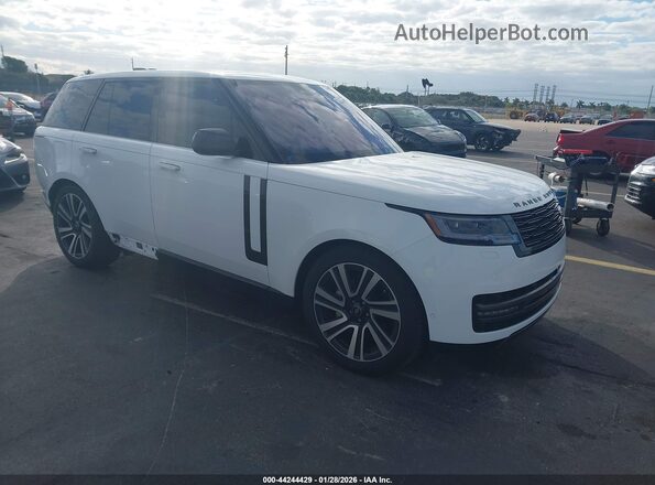 SALKP9FU4PA038377 2023 LAND ROVER RANGE ROVER Белый Передняя правая четверть