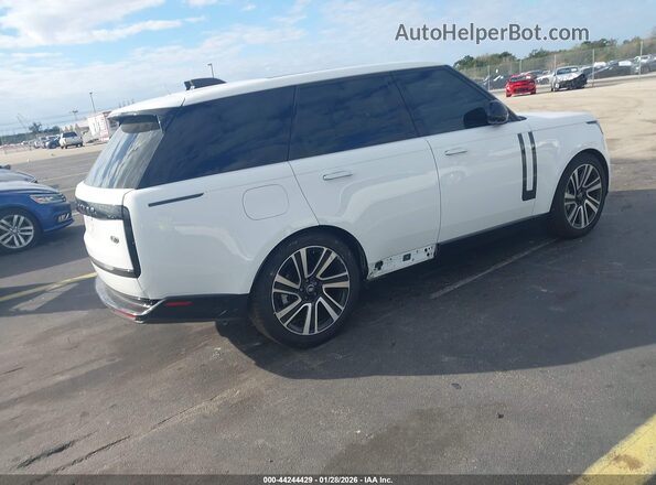 SALKP9FU4PA038377 2023 LAND ROVER RANGE ROVER Белый Задняя правая четверть