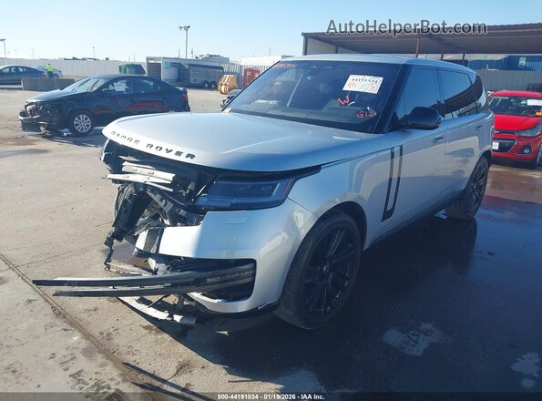 SALKPBFU0PA054034 2023 LAND ROVER RANGE ROVER Серебряный Передняя левая четверть