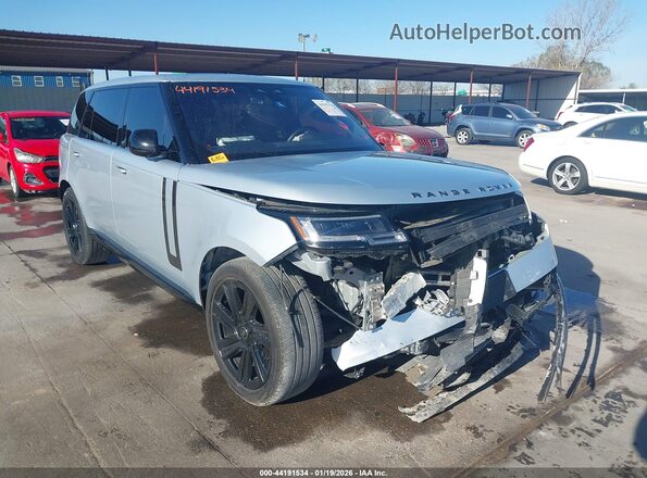 SALKPBFU0PA054034 2023 LAND ROVER RANGE ROVER Серебряный Передняя правая четверть