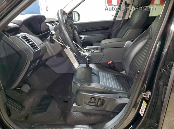 SALRJ2EX3R2490580 2024 LAND ROVER DISCOVERY Черный Вид салона спереди