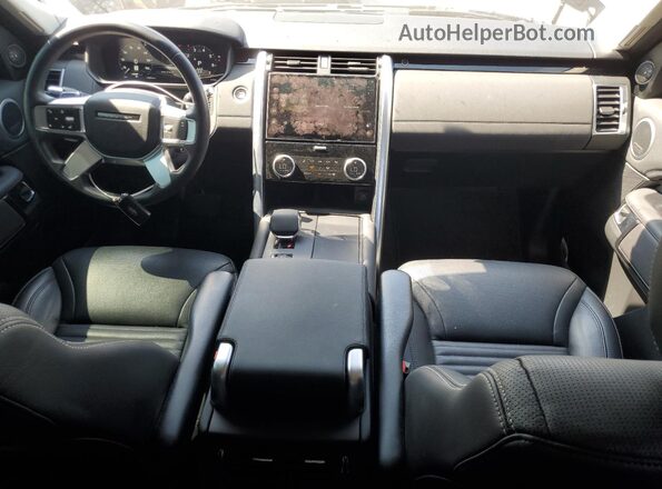 SALRJ2EX4N2460546 2022 LAND ROVER DISCOVERY Синий Вид панели приборов
