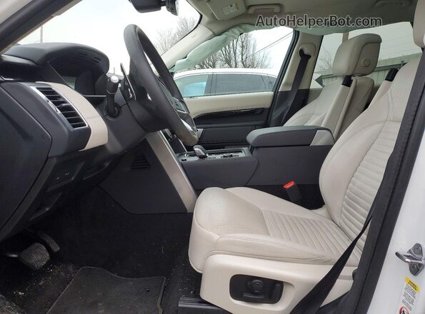 SALRJ2FX4S2503874 2025 LAND ROVER DISCOVERY White Widok wnętrza z przodu