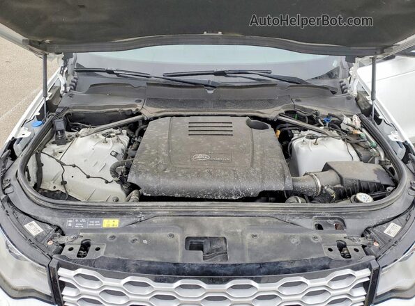 SALRJ2FX4S2503874 2025 LAND ROVER DISCOVERY White Widok komory silnika