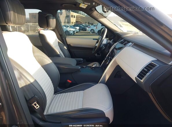 SALRM4EU7P2484724 2023 LAND ROVER DISCOVERY Gray Widok wnętrza z przodu
