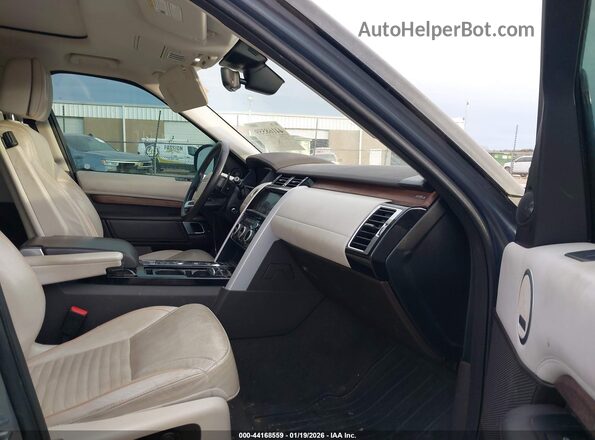 SALRT2RV8JA065577 2018 LAND ROVER DISCOVERY Синий Вид салона спереди