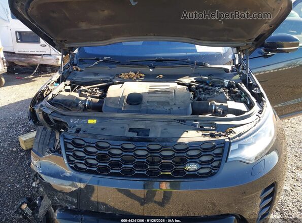 SALRT4EU6N2460530 2022 LAND ROVER DISCOVERY Черный Вид сзади