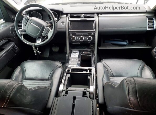 SALRTBBV4HA017529 2017 LAND ROVER DISCOVERY Черный Вид панели приборов