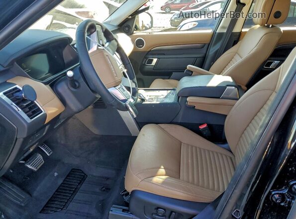 SALRW4EU0S2510261 2025 LAND ROVER DISCOVERY Black Front interior view
