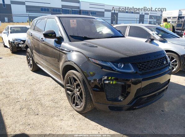 SALVD2RX0KH348013 2019 LAND ROVER RANGE ROVER EVOQUE Черный Передняя правая четверть