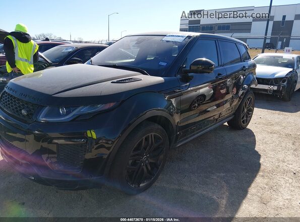 SALVD2RX0KH348013 2019 LAND ROVER RANGE ROVER EVOQUE Черный Передняя левая четверть