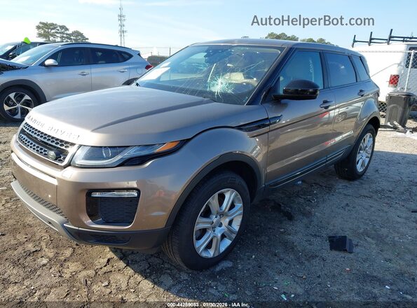 SALVP2BG2HH182202 2017 LAND ROVER RANGE ROVER EVOQUE Коричневый Передняя левая четверть