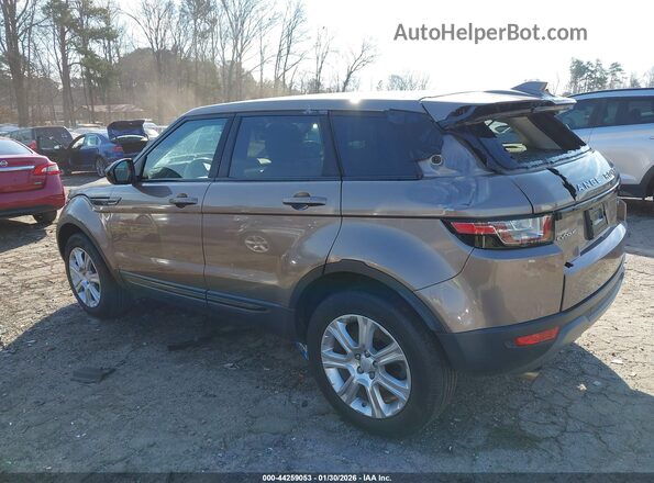 SALVP2BG2HH182202 2017 LAND ROVER RANGE ROVER EVOQUE Коричневый Панорамный вид салона 360°