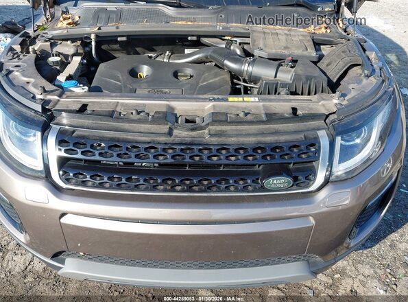 SALVP2BG2HH182202 2017 LAND ROVER RANGE ROVER EVOQUE Коричневый Вид сзади