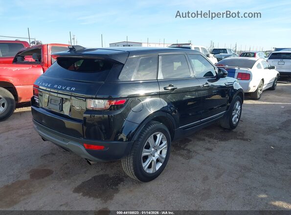 SALVP2BG6GH082683 2016 LAND ROVER RANGE ROVER EVOQUE Черный Задняя правая четверть