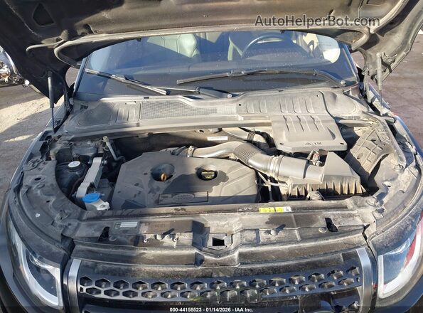 SALVP2BG6GH082683 2016 LAND ROVER RANGE ROVER EVOQUE Черный Вид сзади