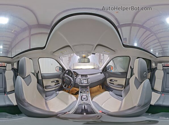 SALVP2BGXGH152170 2016 LAND ROVER RANGE Серебряный Панорамный вид салона 360°