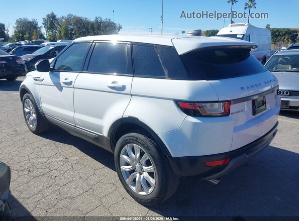 SALVP2RX1JH290662 2018 LAND ROVER RANGE ROVER EVOQUE Белый Задняя левая четверть