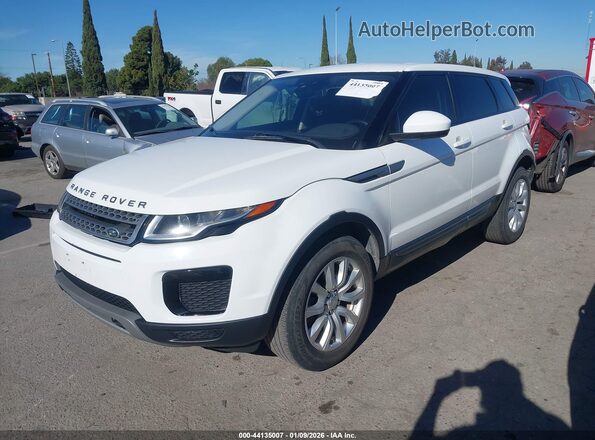 SALVP2RX1JH290662 2018 LAND ROVER RANGE ROVER EVOQUE Белый Передняя левая четверть