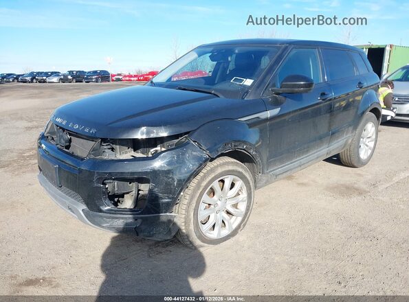 SALVP2RX1JH293559 2018 LAND ROVER RANGE ROVER EVOQUE Черный Передняя левая четверть