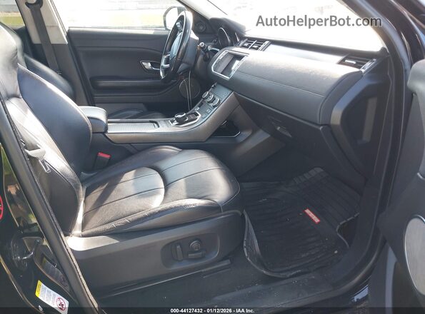 SALVP2RX1JH293559 2018 LAND ROVER RANGE ROVER EVOQUE Черный Вид салона спереди