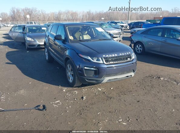 SALVP2RX3KH338406 2019 LAND ROVER RANGE ROVER EVOQUE Синий Передняя правая четверть