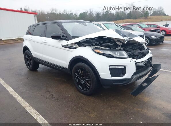 SALVP2RX7JH269475 2018 LAND ROVER RANGE ROVER EVOQUE Белый Передняя правая четверть
