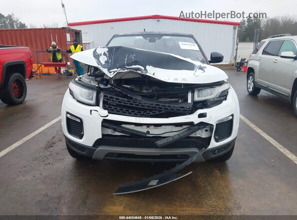 SALVP2RX7JH269475 2018 LAND ROVER RANGE ROVER EVOQUE Белый Вид щитка приборов