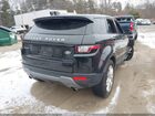 2019 Land Rover Range Rover Evoque Se/se Premium Черный vin: SALVP2RX9KH328804