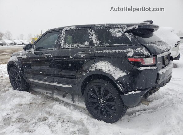 SALVR2RX1JH299517 2018 LAND ROVER RANGE Черный Задняя левая четверть