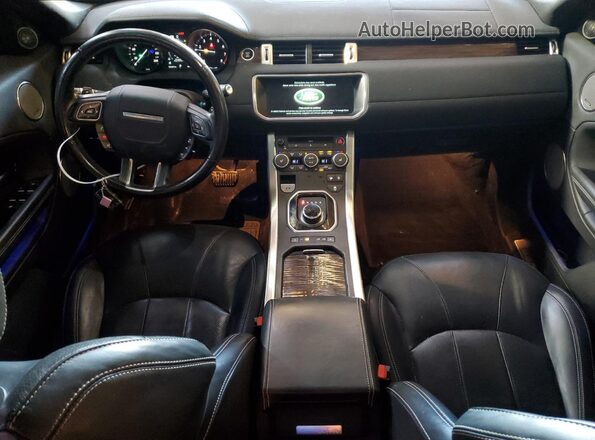 SALVR2RX1JH299517 2018 LAND ROVER RANGE Черный Вид панели приборов