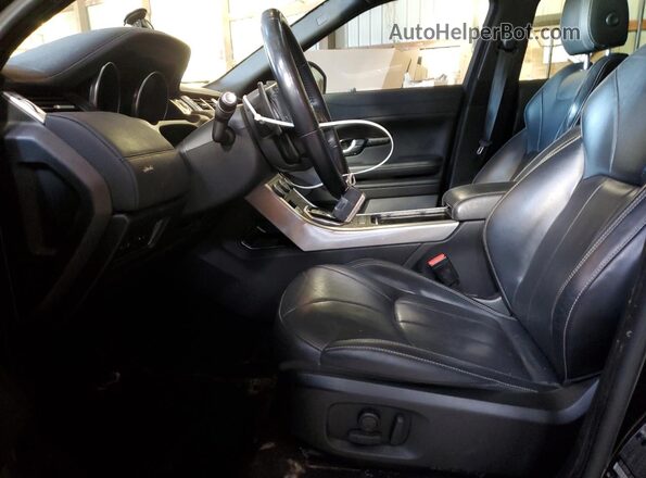 SALVR2RX1JH299517 2018 LAND ROVER RANGE Черный Вид салона спереди