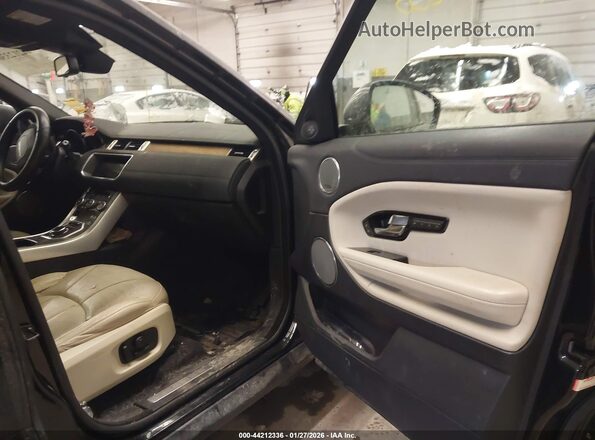 SALVR2RX5KH329300 2019 LAND ROVER RANGE ROVER EVOQUE Black Widok wnętrza z przodu