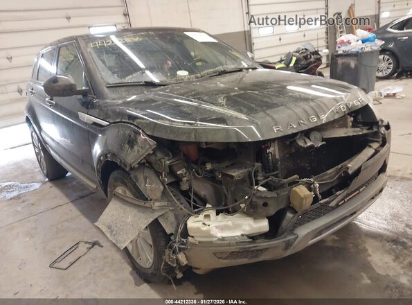 SALVR2RX5KH329300 2019 LAND ROVER RANGE ROVER EVOQUE Black Widok z przodu