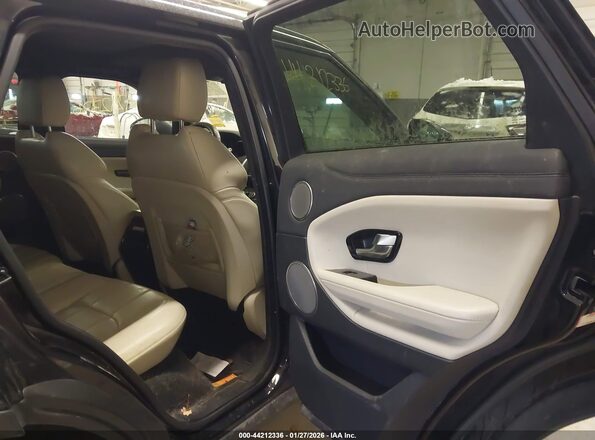 SALVR2RX5KH329300 2019 LAND ROVER RANGE ROVER EVOQUE Black Widok naklejki z numerem VIN