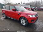 2017 Land Rover Range Rover Sport 3.0l V6 Turbocharged Diesel Se Td6 Burgundy vin: SALWG2FKXHA674021