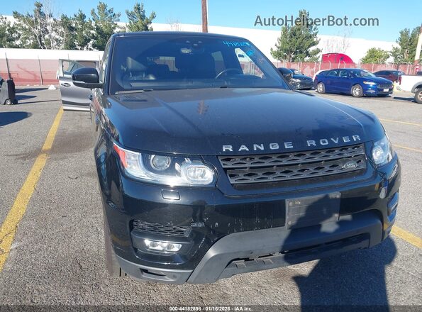SALWG2FV7HA154546 2017 LAND ROVER RANGE ROVER SPORT Black Front view