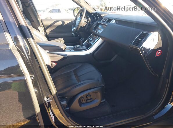 SALWG2FV7HA154546 2017 LAND ROVER RANGE ROVER SPORT Black Front interior view
