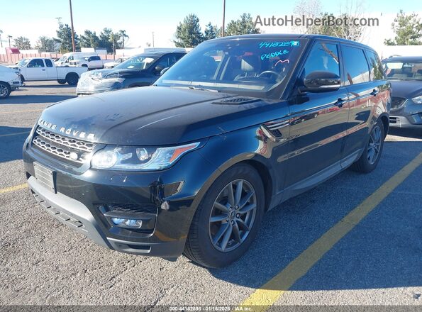 SALWG2FV7HA154546 2017 LAND ROVER RANGE ROVER SPORT Black Front left