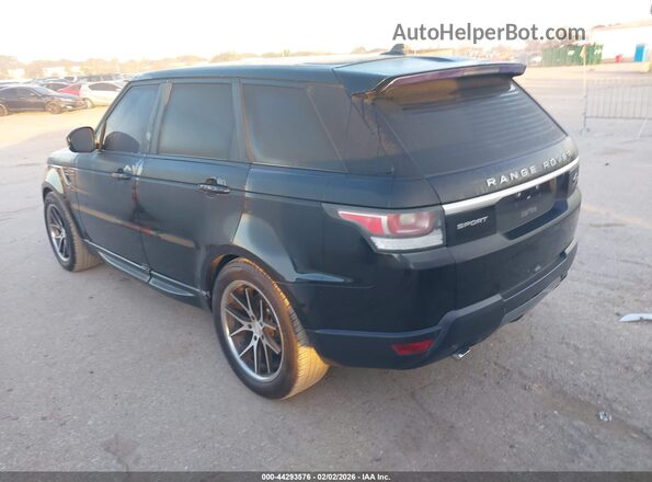 SALWG2KF3GA597371 2016 LAND ROVER RANGE ROVER SPORT Black უკანა მარცხენა