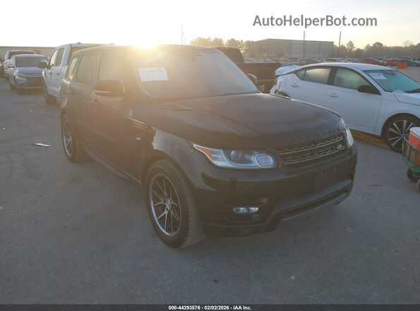SALWG2KF3GA597371 2016 LAND ROVER RANGE ROVER SPORT Black წინა მარჯვენა