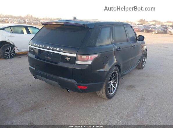SALWG2KF3GA597371 2016 LAND ROVER RANGE ROVER SPORT Black უკანა მარჯვენა