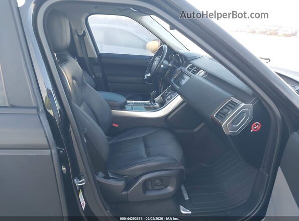 SALWG2KF3GA597371 2016 LAND ROVER RANGE ROVER SPORT Black წინა სალონის ხედი