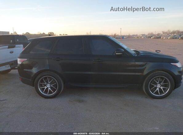 SALWG2KF3GA597371 2016 LAND ROVER RANGE ROVER SPORT Black უკანა სალონის ხედი